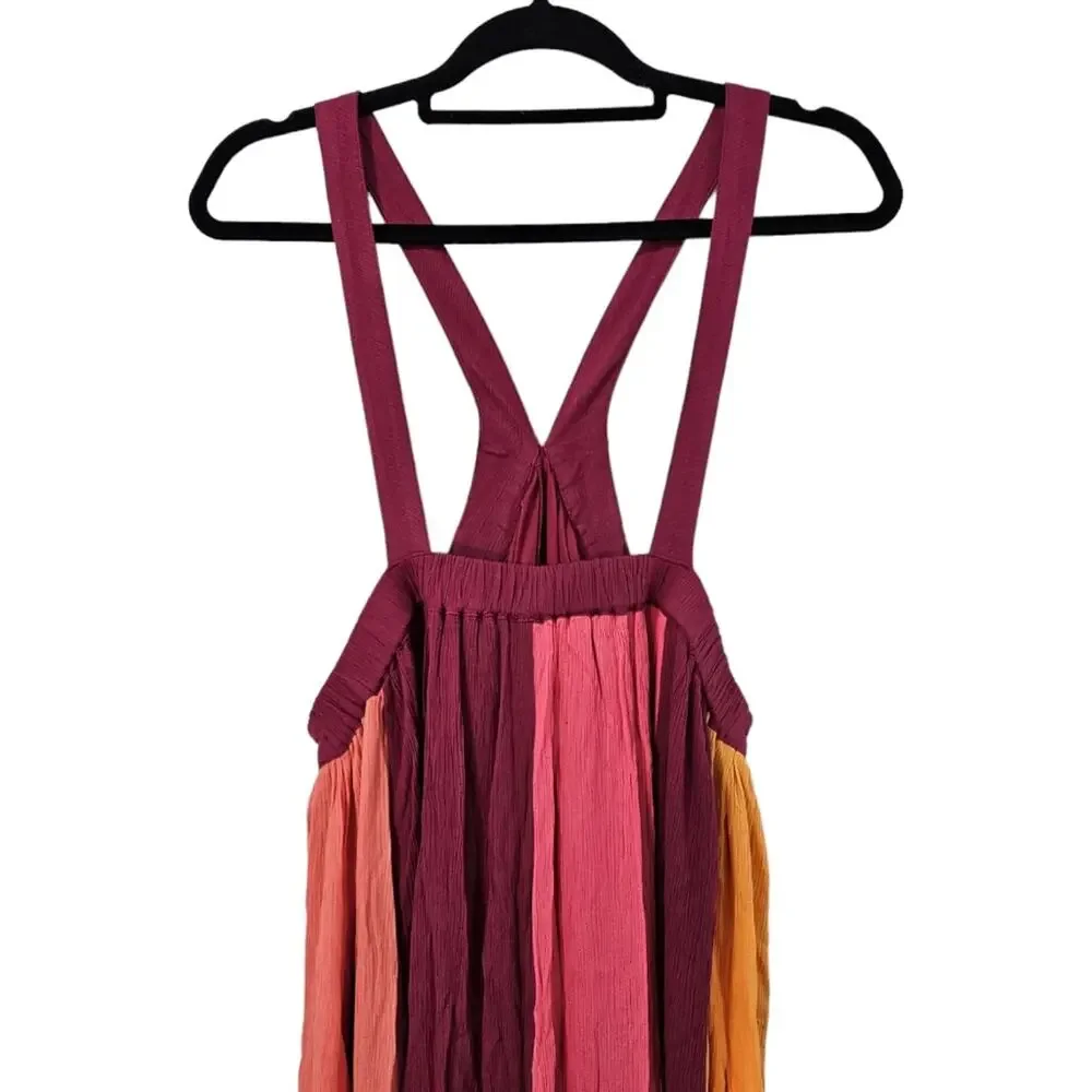 NWT Lane Bryant Halter Colorblock Maxi Dress Size 18/20 - Picture 3 of 9